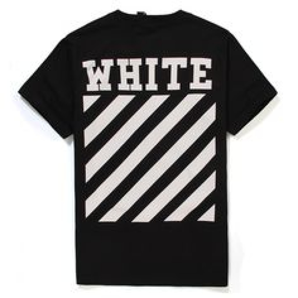 Off white tee clearance black